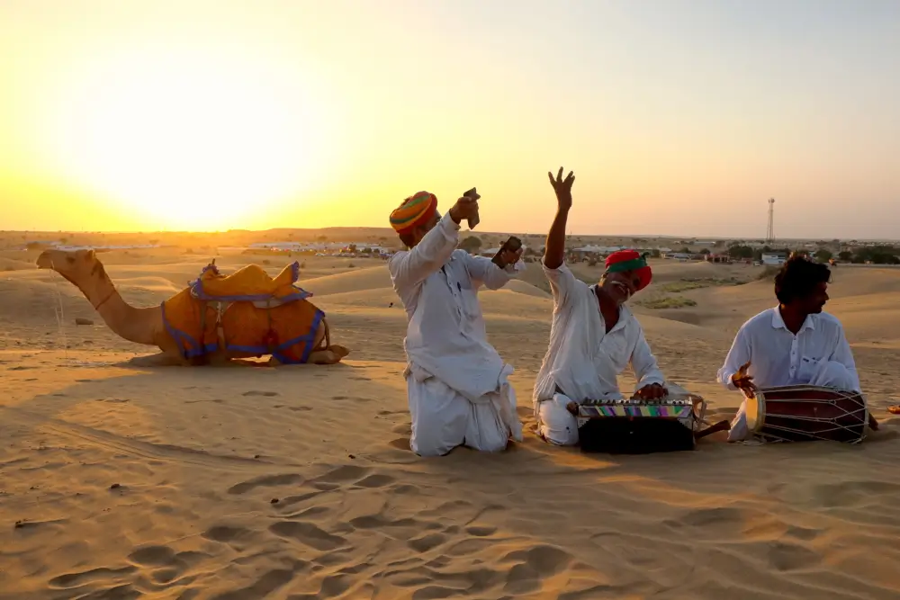 Desert Camping at Sam Sand Dunes