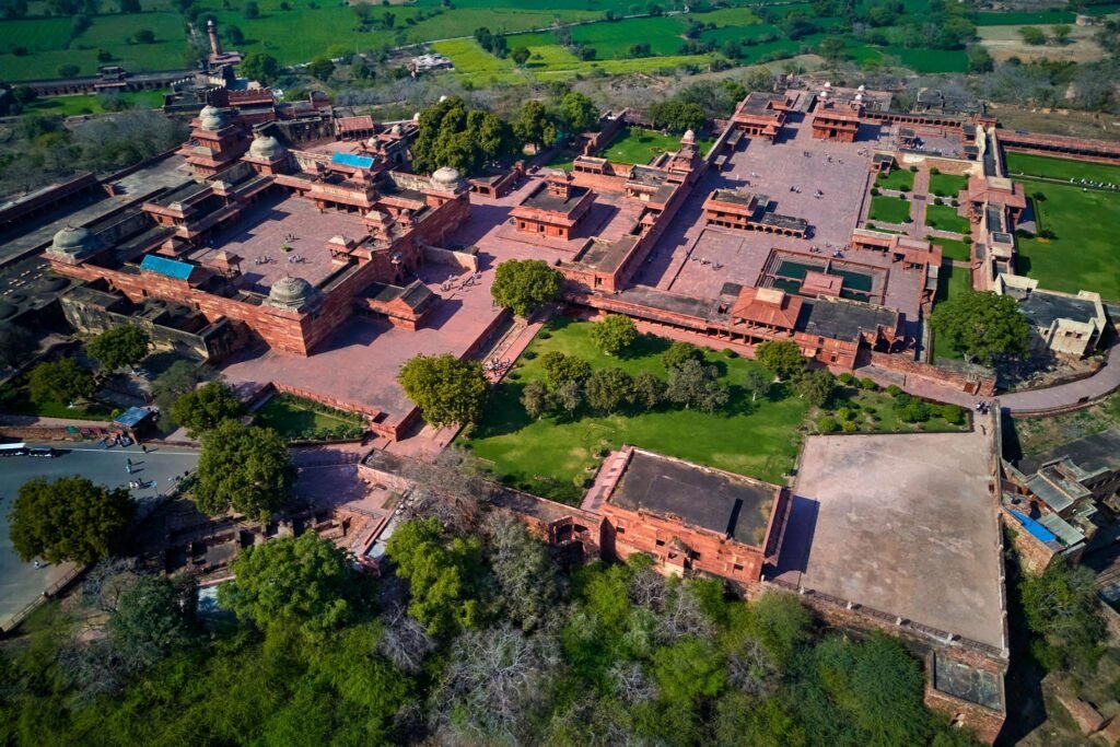 Uttar Pradesh state, Fatehpur Sikri, ancient capital of the Mughal Empire